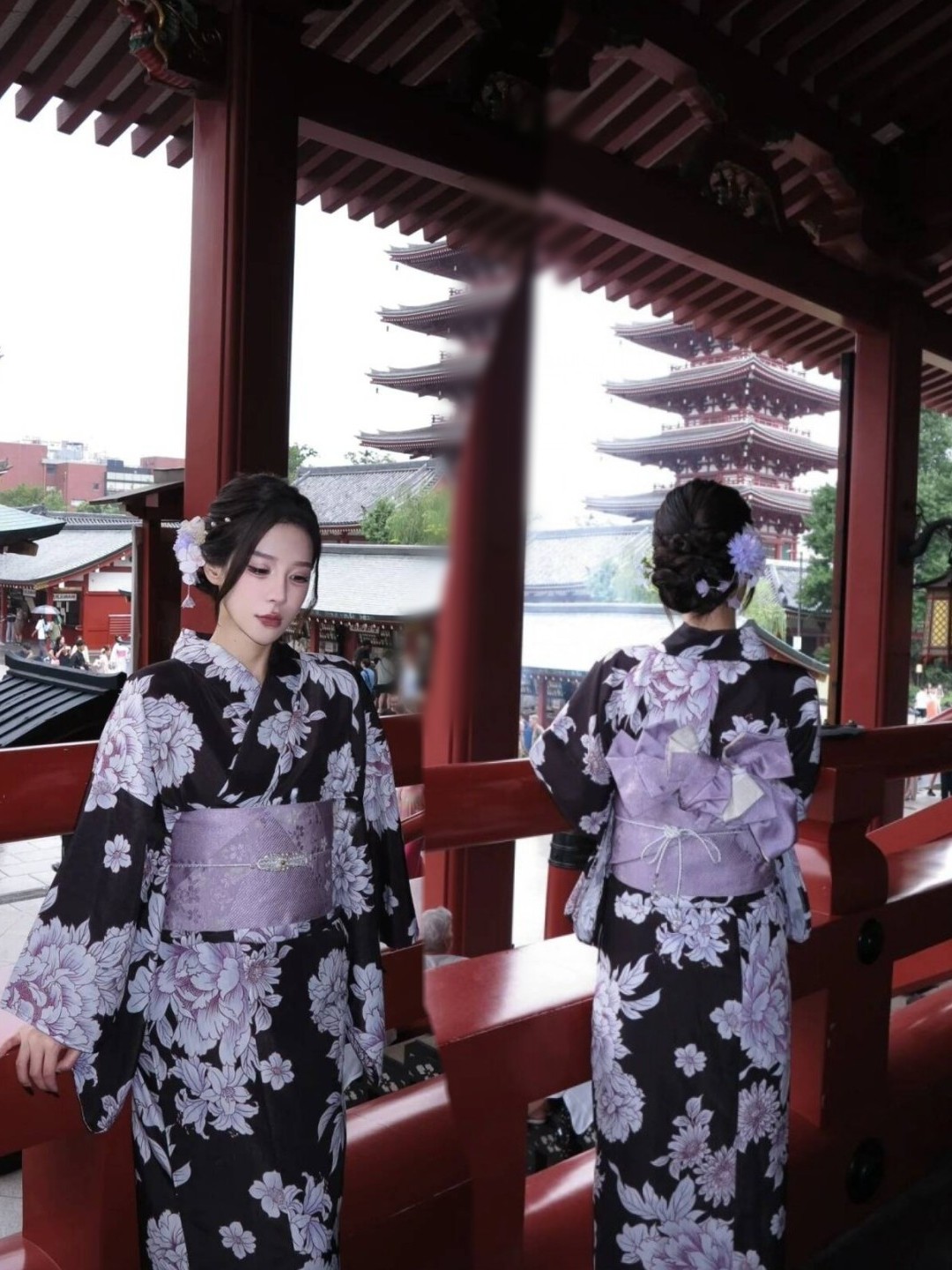 Women Formal Wear Photoshoot - Traditional Japanese Kimono Bathrobe Improved Photography