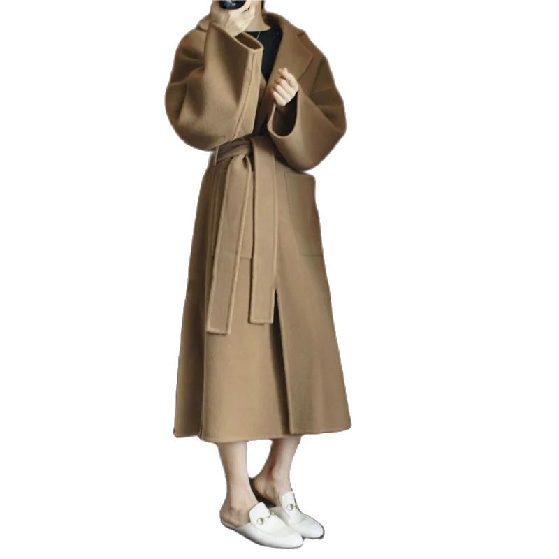 Women Formal Wear Winter - Elegant Women's Long Coat 100% Pure