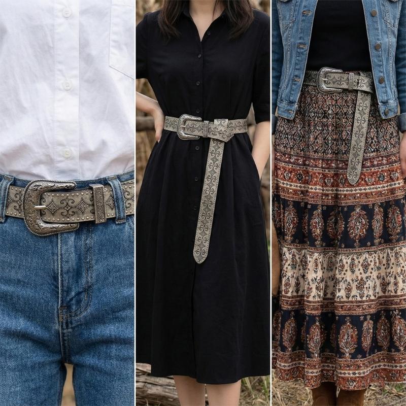 31BF Retro Western Pattern Riv - Women Formal Wear Western review and price