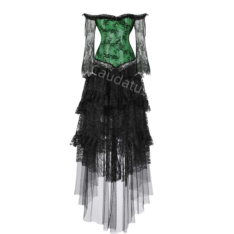 Corset Dress Plus Size Long Sk - Women'S Green Formal Wear review and price