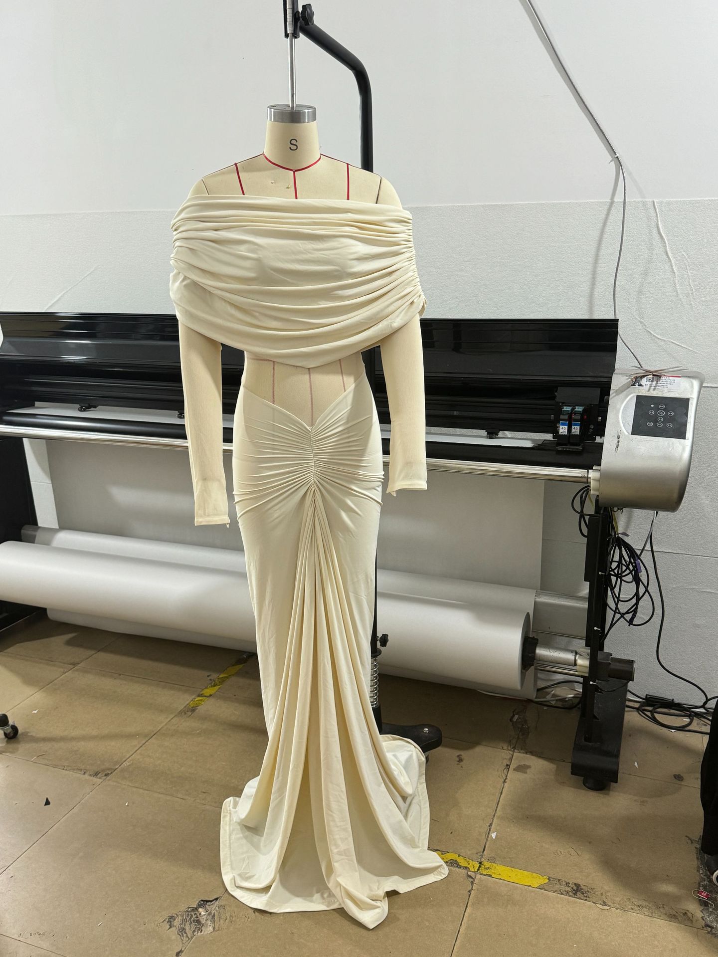 Beige Women Prom Dress Sexy Of - Women'S Formal Wear For A Wedding Guest review and price