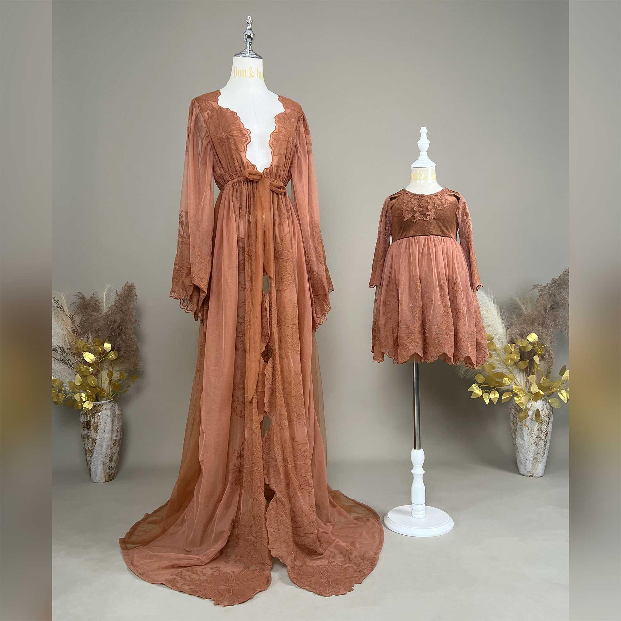 Don&Judy Bohe Tulle Embroidere - Women Formal Wear Photoshoot review and price