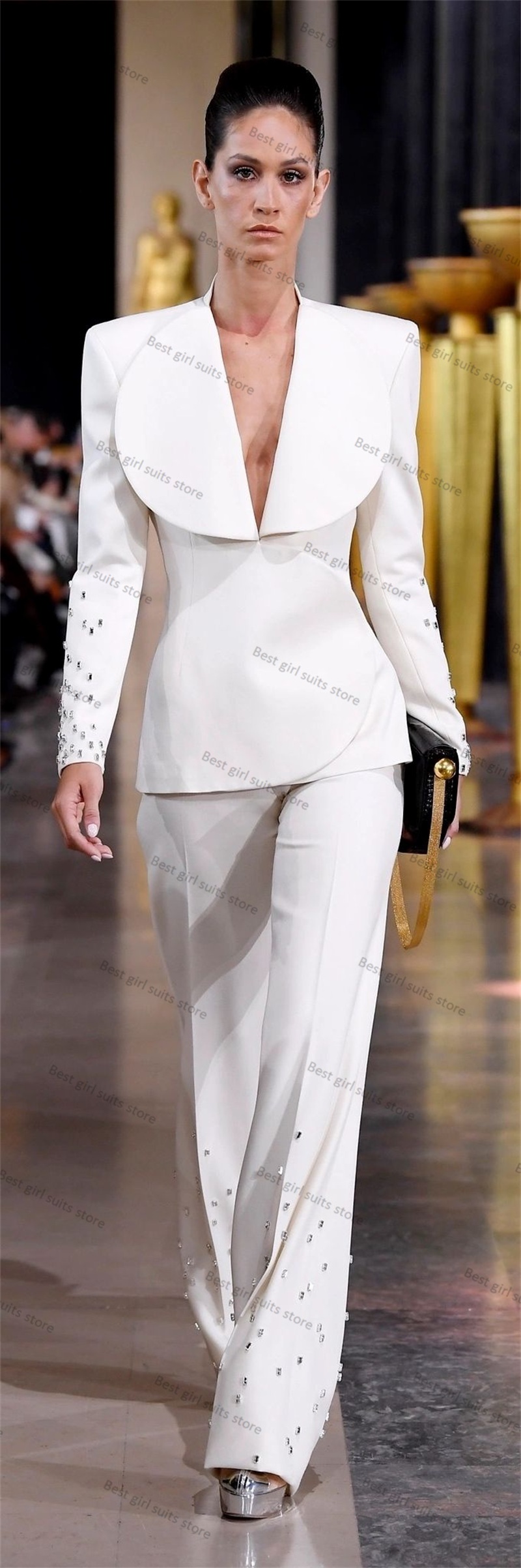 Elegant White Women Suit Set 2 - Women Formal Wear Tailor review and price