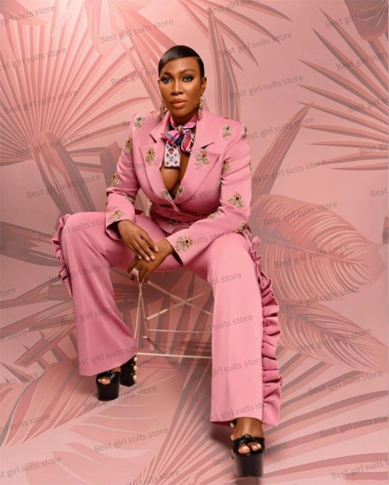Pink Wedding Women Suit Set Bl - Women'S Formal Wear For A Wedding Guest review and price