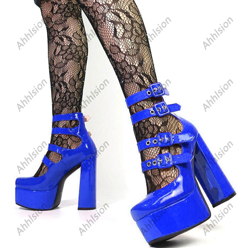 Ahhlsion Women Spring Pump Pat - Pump Heel Block review and price