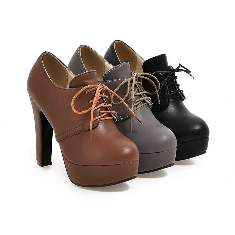 Round Toe Brown Black Gray Lac - Women Formal Wear For Office review and price