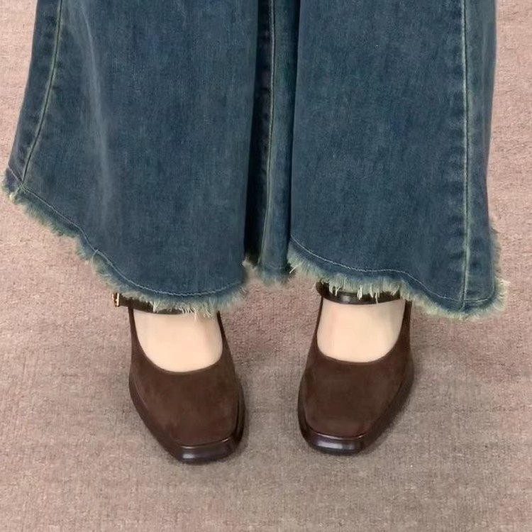 Vintage Thick High Women Mary  - Women Formal Wear For Office review and price