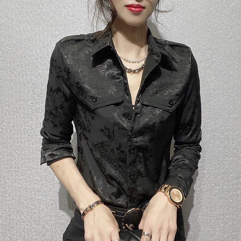 Female Tops Spring and Autumn  - Women Formal Office Wear Tops review and price