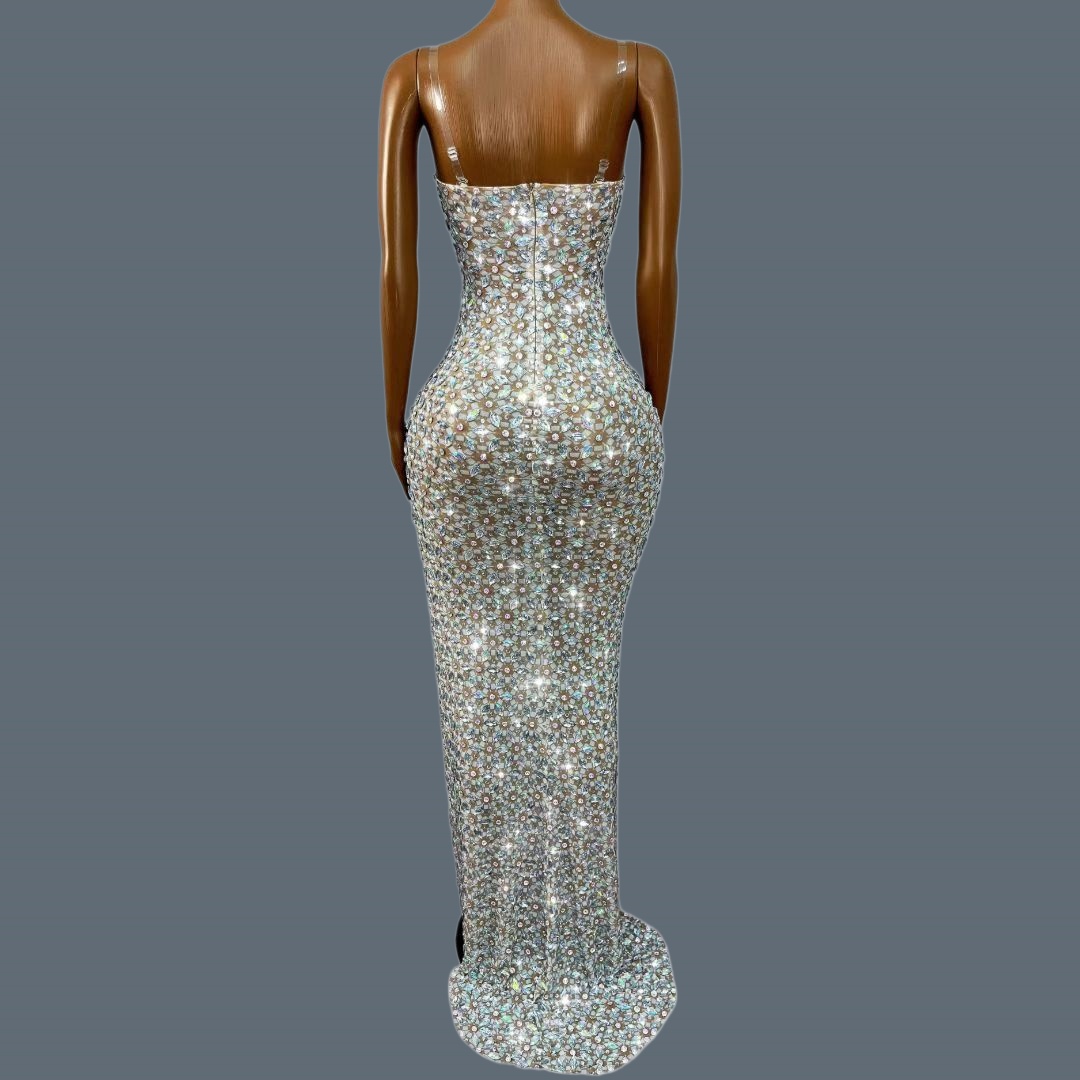 Formal Strapless High Side Sli - Women Formal Wear Photoshoot review and price