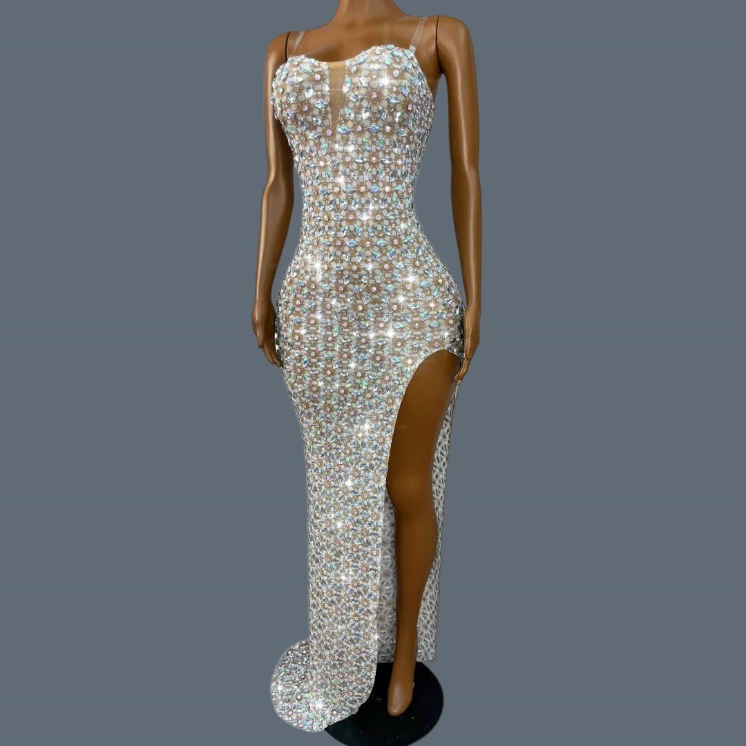 Formal Strapless High Side Sli - Women Formal Wear Photoshoot review and price