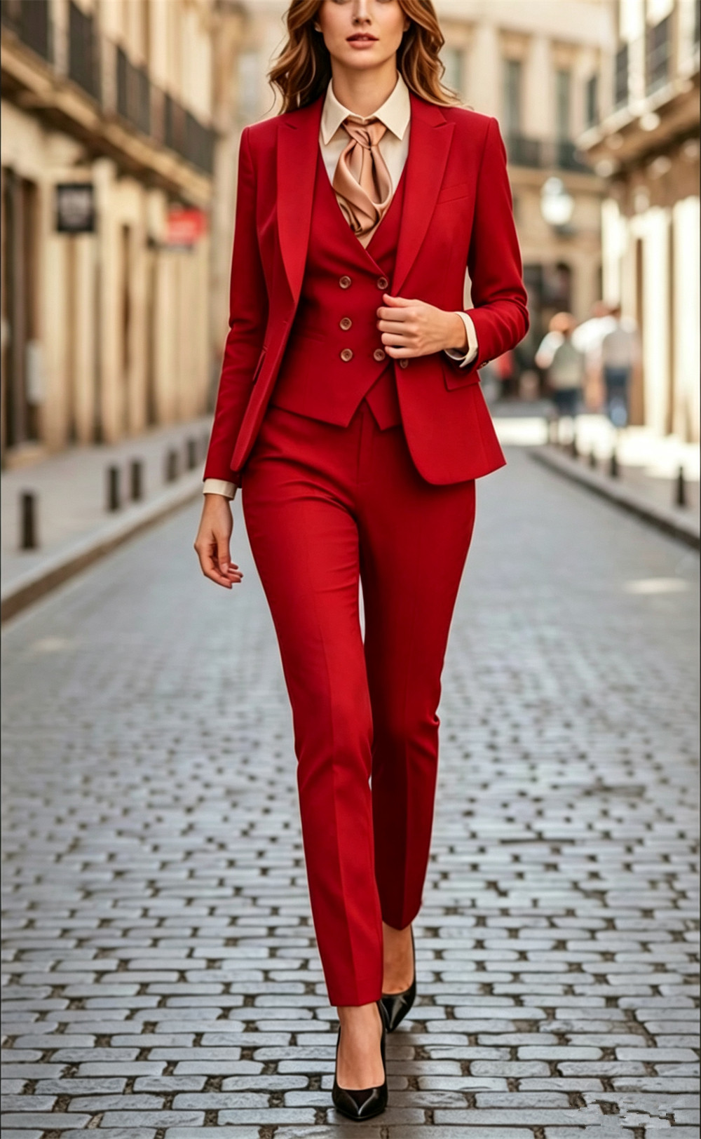 Women’s Black 3 Pieces Suit Se - Women Formal Wear Tailor review and price