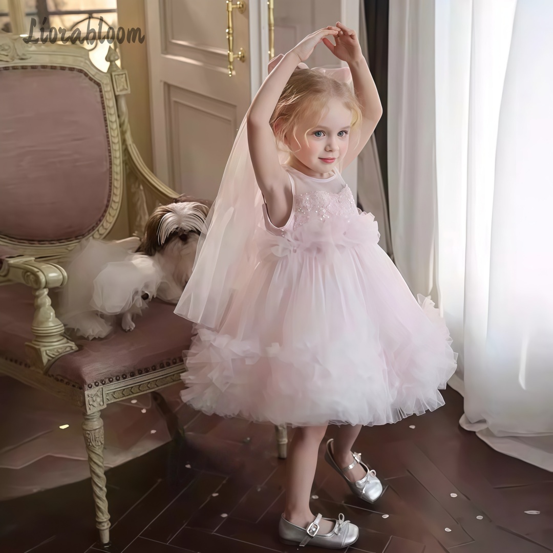 Girls' Tulle Gown Layered Skir - Women Formal Wear Designers review and price