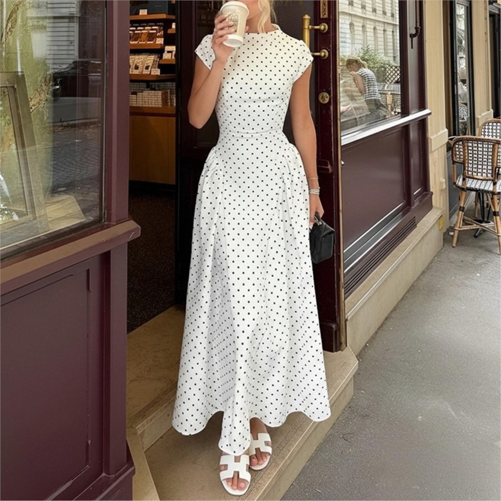 Summer Printed Polka Dot Women - Women Formal Office Wear Tops review and price