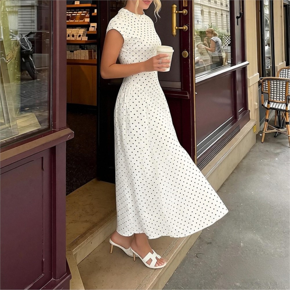 Summer Printed Polka Dot Women - Women Formal Office Wear Tops review and price