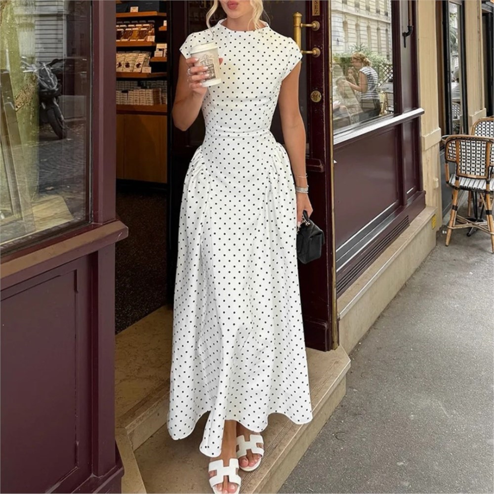 Summer Printed Polka Dot Women - Women Formal Office Wear Tops review and price