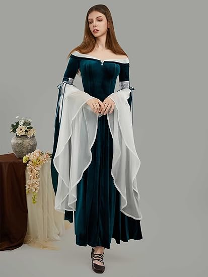 DAIZBELLA Women's Medieval Ren - Women'S Green Formal Wear review and price