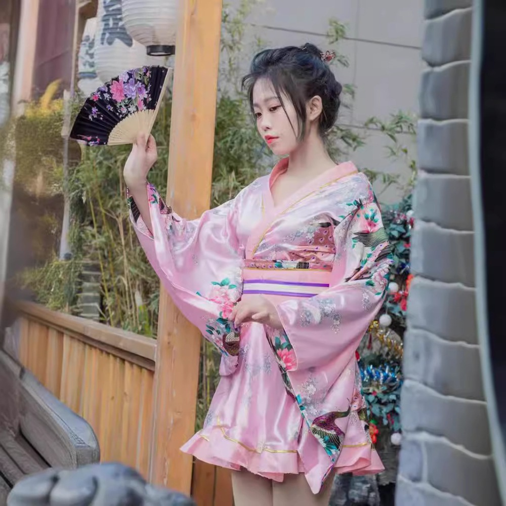 Women Red Formal Kimono Yukata - Women Formal Wear Photoshoot review and price