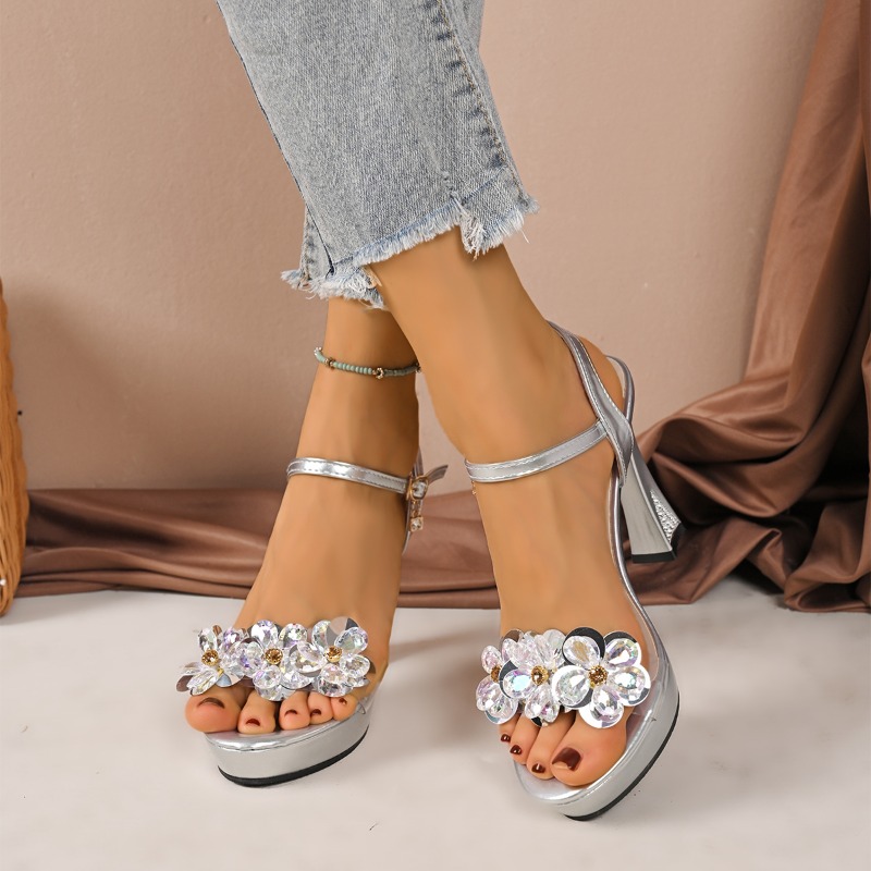 Sandals Fish Mouth One Word Bu - Pump Heel Block review and price