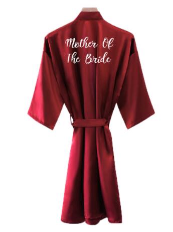 Bride Robe Women Burgundy Robe - Women'S Formal Wear Wedding review and price