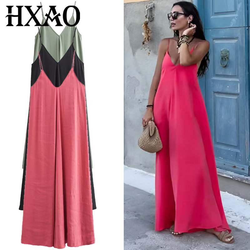 HXAO 2025 Womens Dresses Slip  - Women'S Green Formal Wear review and price