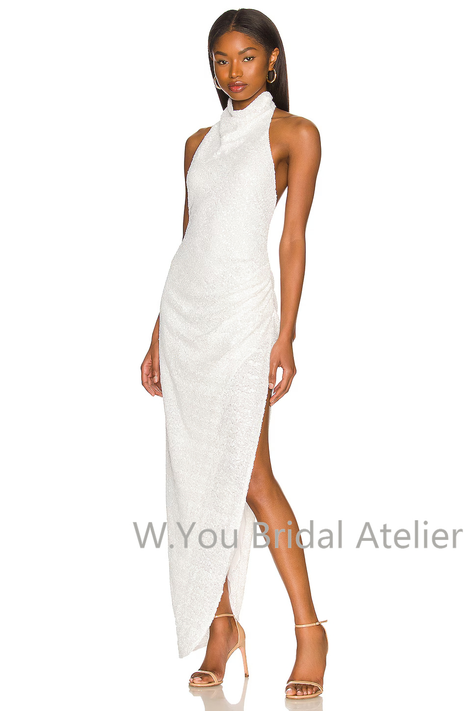 Evening Dresses Halter Necklin - Women'S Formal Wear For A Wedding Guest review and price