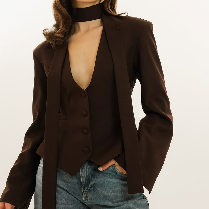 Autumn Women Suit 1 Piece Shor - Women'S Formal Wear For A Wedding Guest review and price