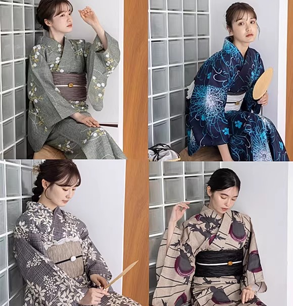 Japanese Kimono / Yukata for W - Women Formal Wear Photoshoot review and price