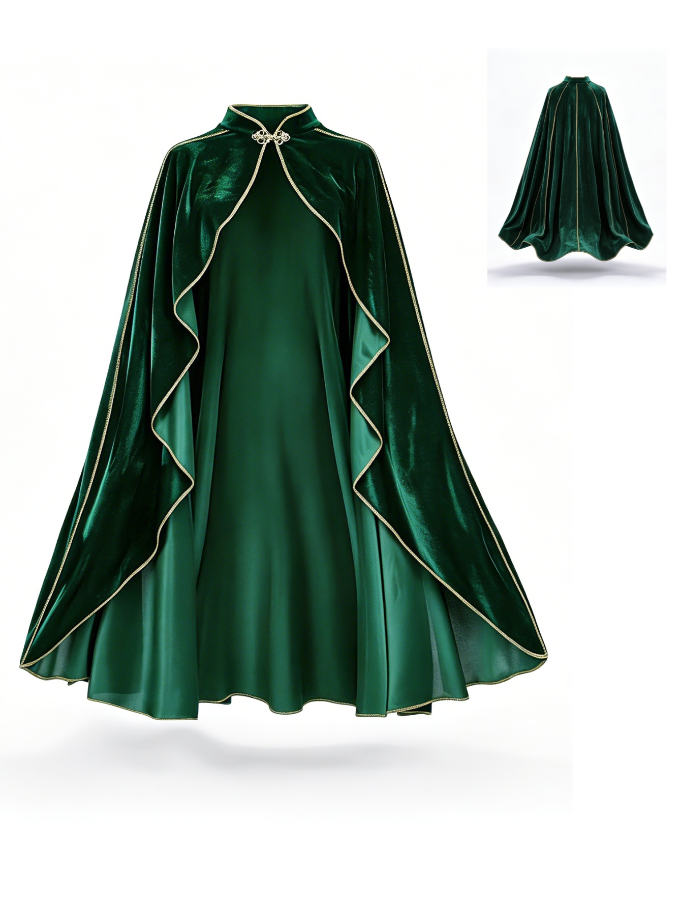 Women Vintage Green Velvet Cap - Women'S Green Formal Wear review and price
