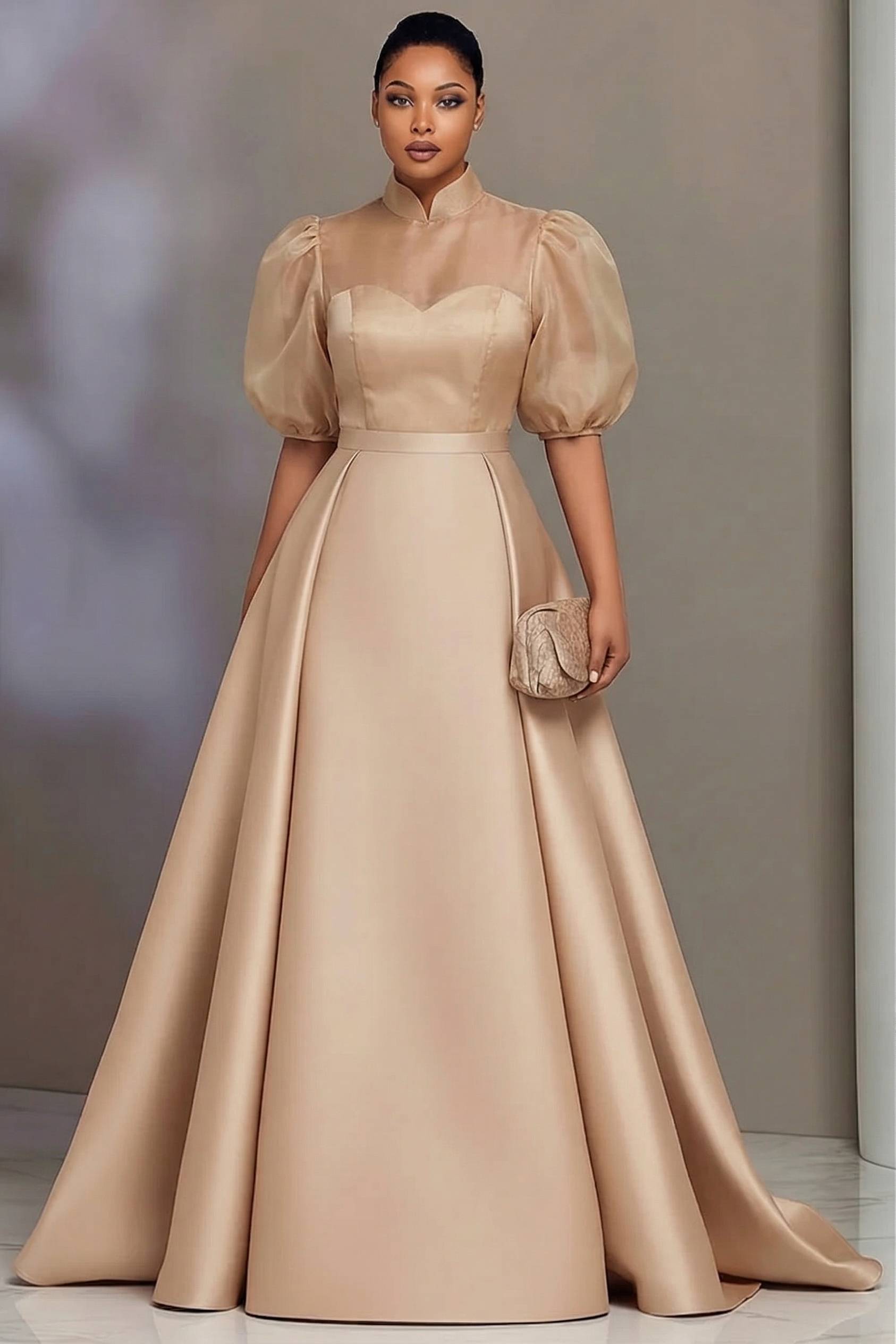 Plus Size Elegant Satin Prom D - Women'S Formal Wear Wedding review and price