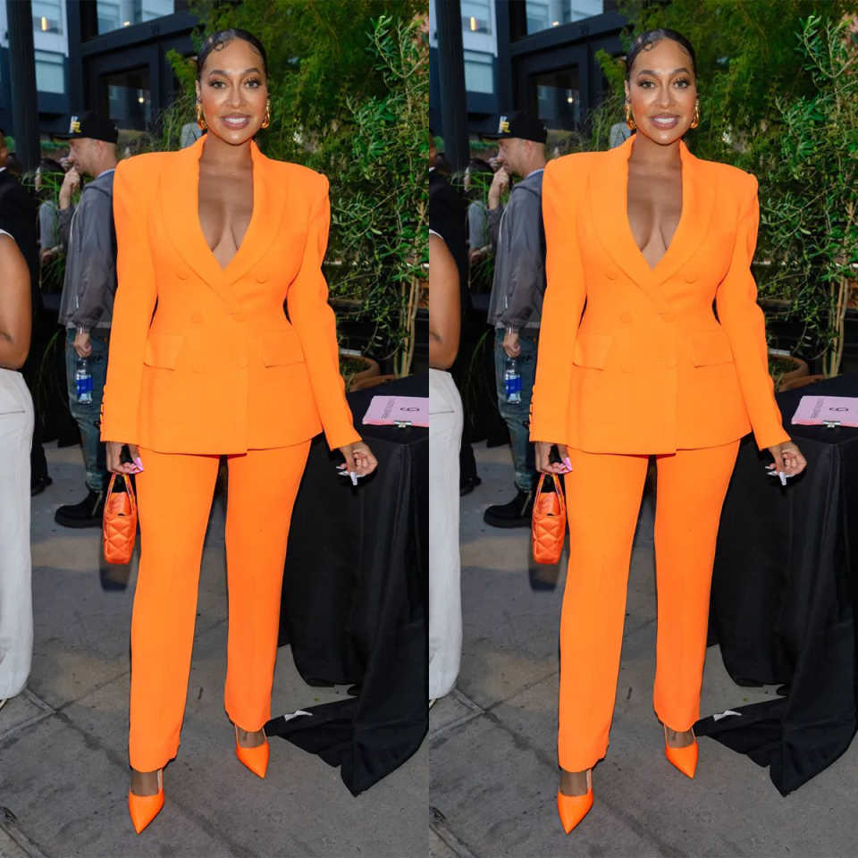 Customized Orange Spring Women - Women Formal Wear Designers review and price