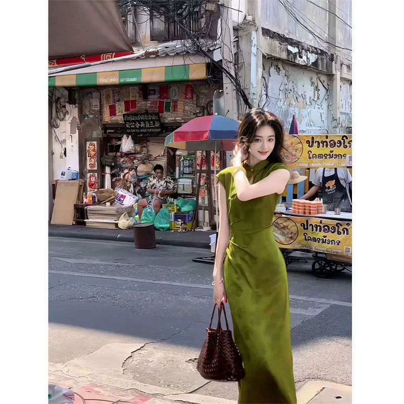 2024 New Green Chinese Style C - Women'S Green Formal Wear review and price