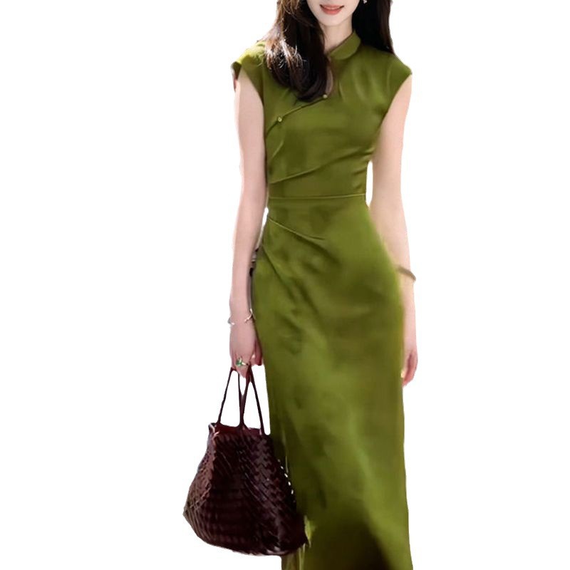 2024 New Green Chinese Style C - Women'S Green Formal Wear review and price